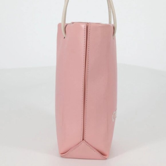 CHANEL Hand Bag Leather Pink CC Auth 135267V - Picture 7 of 16